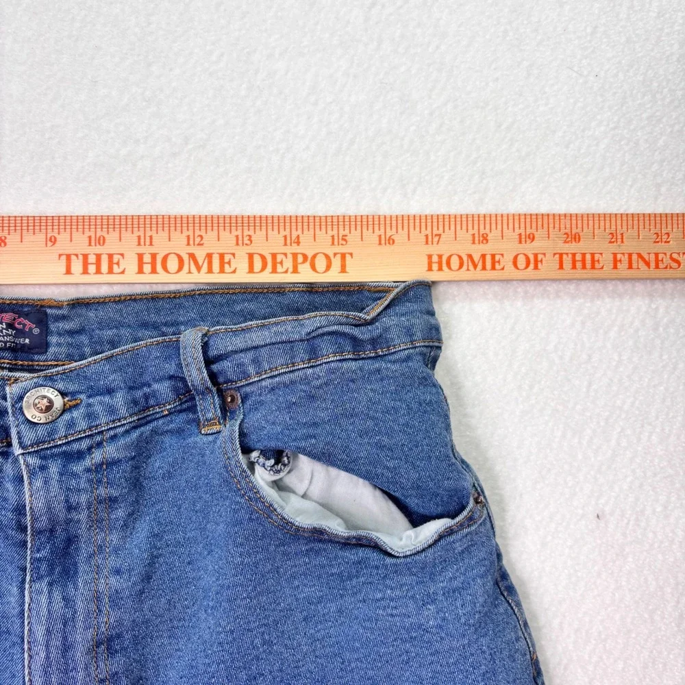 Architect Men's Relaxed Fit Jeans 38x30 Light Wash Blue Denim